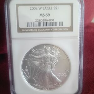 NGC Certified Silver Dollar Coin